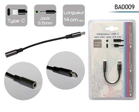 ADAPTATEUR USB-C A MINI-JACK
