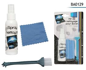 KIT DE NETTOYAGE ECRAN 3PCES