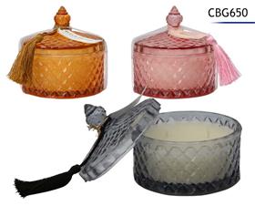 BOUGIE PARF. 180G 10CM 2MECHES