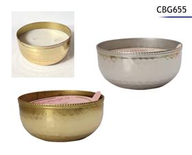 BOUGIE PARFUM METAL 190G-D10CM