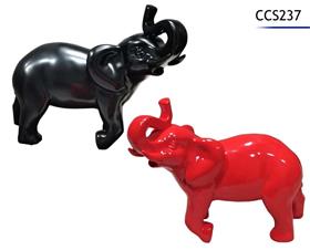 ELEPHANT POLYRESINE 30X15X24CM