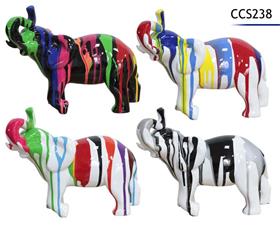 ELEPHANT POLYRESINE 30X15X24C*