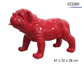 CHIEN POLYRESINE 61X32X28CM