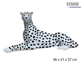 LEOPARD POLYRESINE 56X21X27