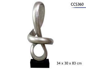 SCULPTURE ART DECO 35X30X83