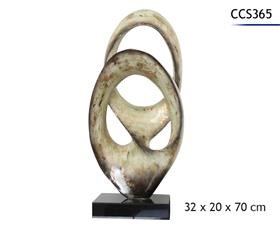 SCULPTURE ART DECO 32X20X70