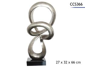 SCULPTURE ART DECO 27X32X66