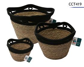 DECO X3PANIERS NOIR D20 A 29CM