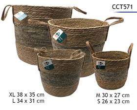 DECO PANIERS X4 38 A 26CM