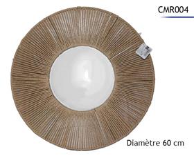 MIROIR TRESSE D60CM