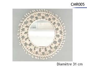 MIROIR TRESSE D31CM