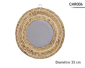MIROIR TRESSE D33CM