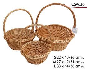 SET DE 3 PANIERS*