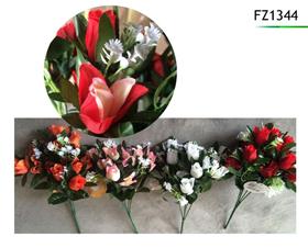 PIQUET ROSES BOUTONS 28CM