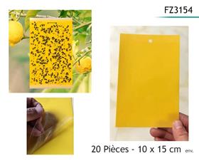 ATTRAPE MOUCHE X20 10X15CM