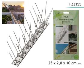 PICS ANTI PIGEON 25X2.8X10CM