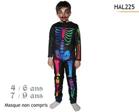 COSTUME ENFANT MIXTE SQUELETTE