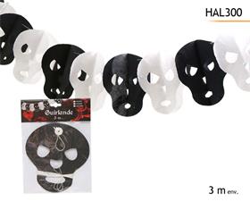 GUIRLANDE TETE DE MORT 3M*