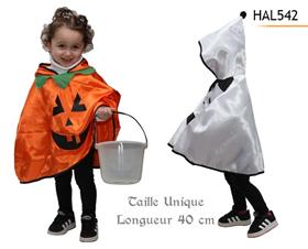PONCHO ENFT CITROUILLE/FANTOME