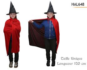 CAPE ADULTE + CHAPEAU 120CM