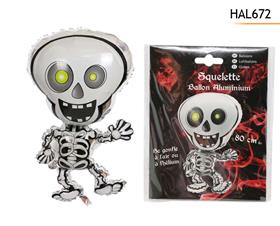 BALLON ALU SQUELETTE 80CM*
