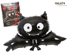 BALLON ALU CHAUVE-SOURIS 95CM*
