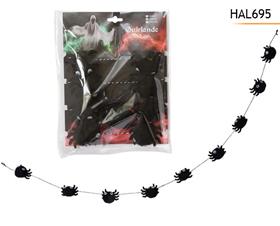 GUIRLANDE ARAIGNEE 9PCES 150CM