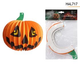 CITROUILLE PAPIER D26CM*