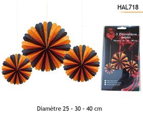 DECO PAPIER 3PCES 25/30/40CM