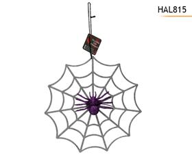 DECO TOILE ARAIGNEE D29CM*