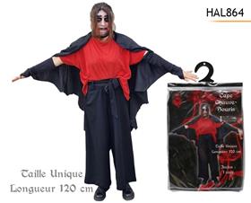 CAPE ADULTE CHAUVE SOURIS