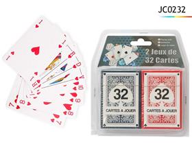 JEUX DE CARTES 2X32