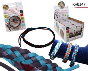 BRACELET CITRONNEL SIMIL CUIR