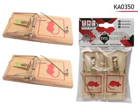 TAPETTE PIEGE A SOURIS X2