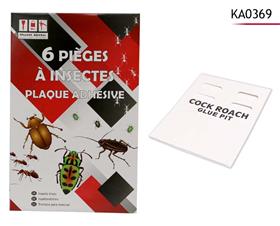PIEGES X6  A INSECTES 6.5X18.5