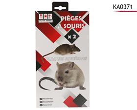 PIEGES SOURIS 2 PLAQUES ADH