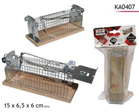 PIEGE A SOURIS 15X6.5X6CM