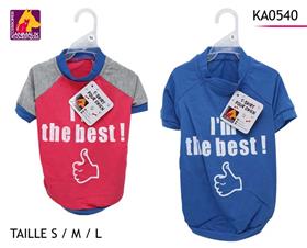 T-SHIRT CHIEN S/M/L