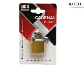 CADENAS 30 MM + 3 CLES