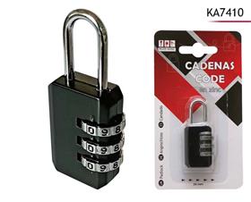 CADENAS CODE METAL 5.5X2.2X1CM