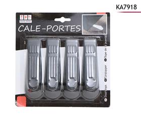 CALE- x4  PORTES NOIR