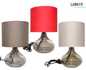 LAMPE VERRE 35CM