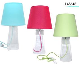 LAMPE VERRE 39CM