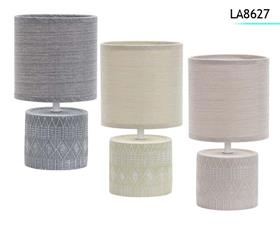 LAMPE CHEV CERAMIQUE ETNIC 26C