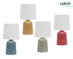 LAMPE CHEV CERAMIQUE COU 26.5*