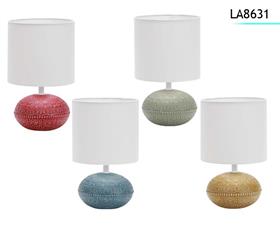 LAMPE CHEV CERAMIQ COUL 22.5*