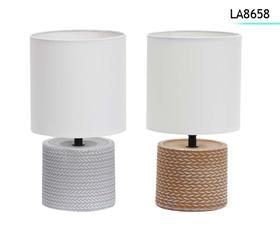 LAMPE CHEVET CERAMIC TRESSE 28