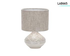 LAMPE CHEV CERAMIC PIERRE 30CM