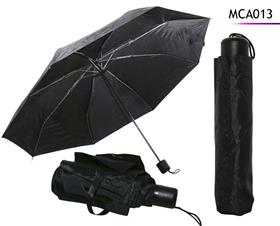 PARAPLUIE NOIR PLIABLE