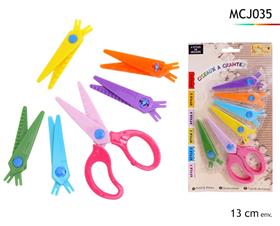 CISEAUX x6  PLAST A CRANTER